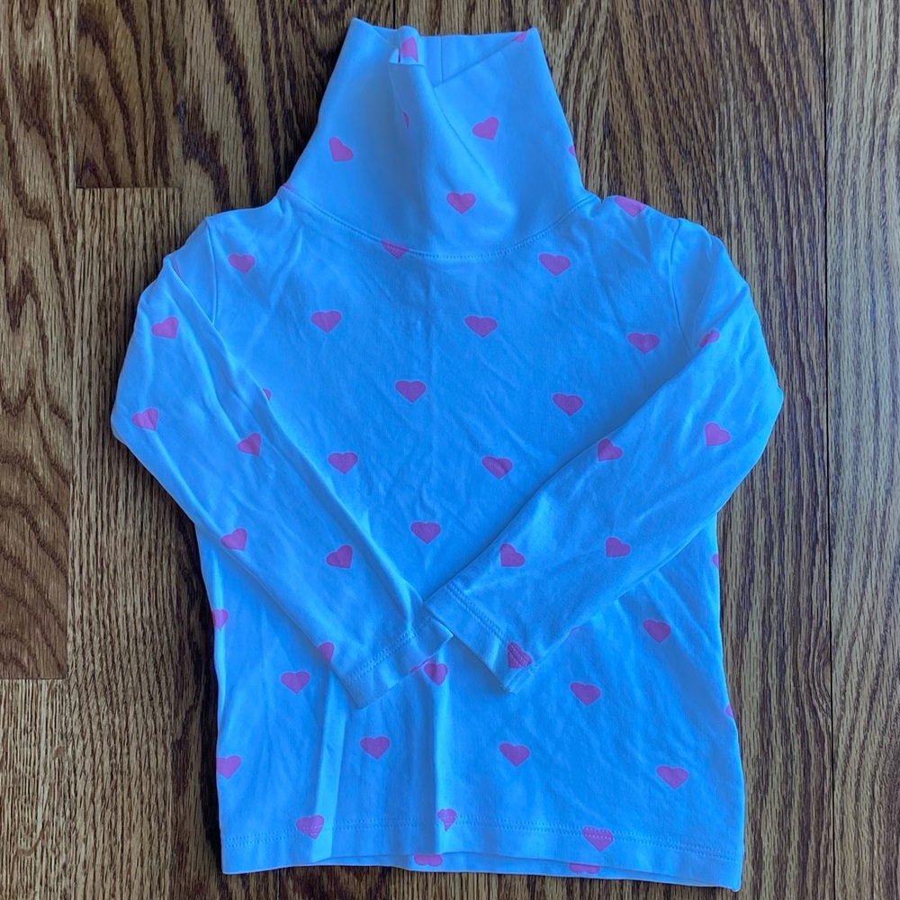 Beaufort Bonnet Company Heart Turtleneck Top